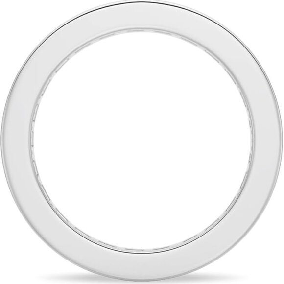 3CT 925 Sterling Silver Oval Cut Cubic Zirconia Engagement Ring 14k Gold Plated - Picture 3 of 4